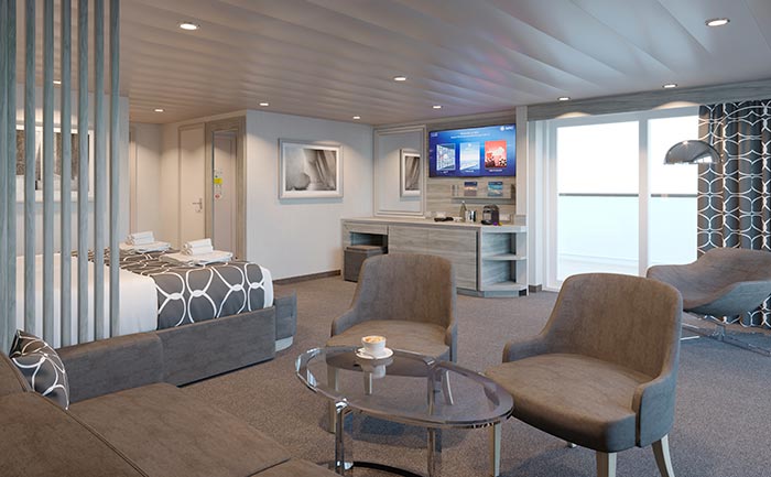 Cabins Suites MSC World Europa MSC Cruises